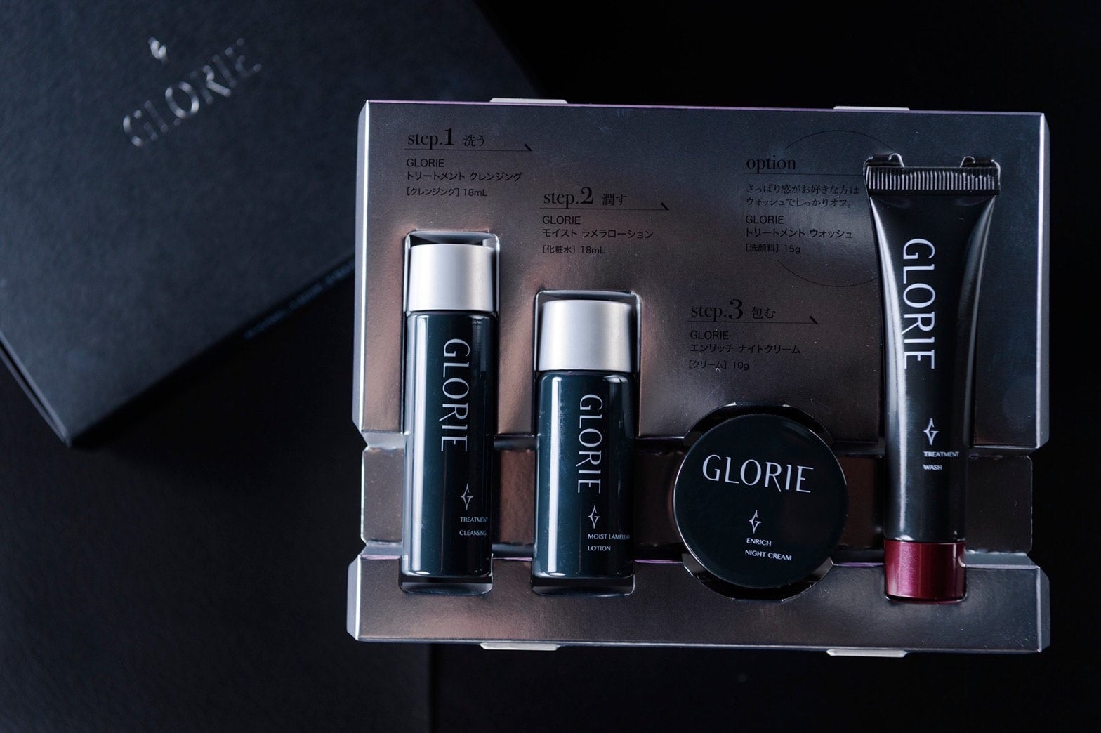 GLORIE クレンジング・トリートメントウォッシュ・ローション 3点